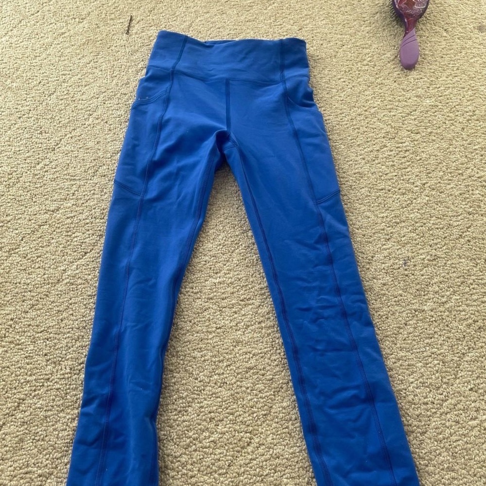 blue lululemon leggings - Picture 1 of 2